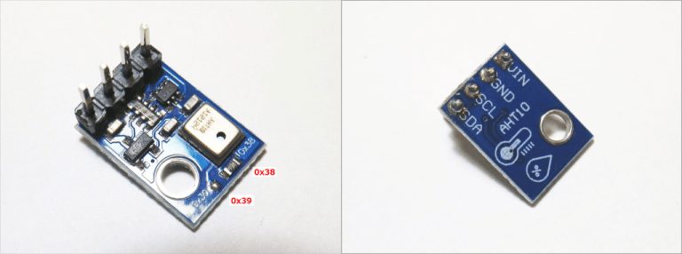 Raspberry Pi Pico（d_08）AHT10 温度・湿度センサ Route55Go